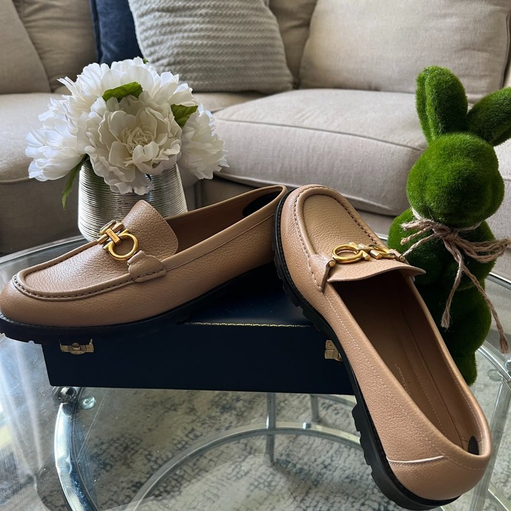 Ferragamo Women's Ofelia Gancini Loafers